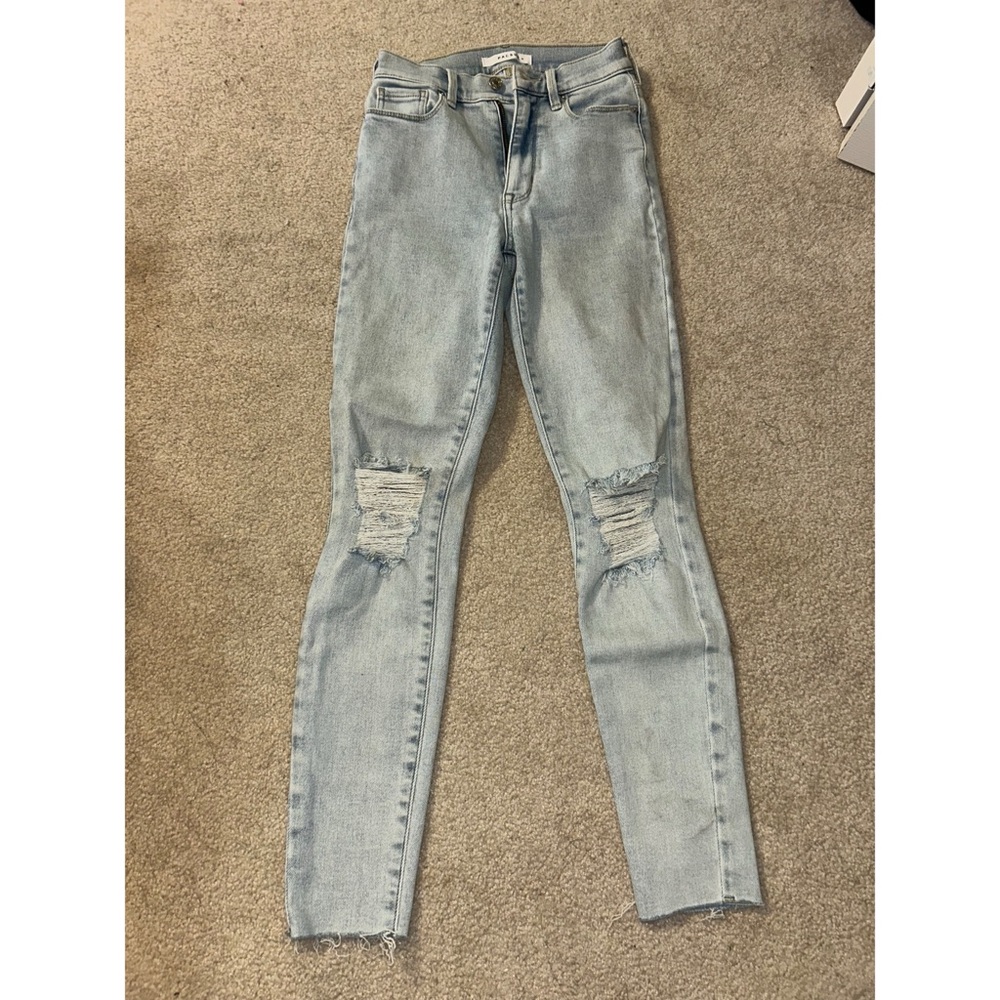 Light Blue PacSun skinny jeans